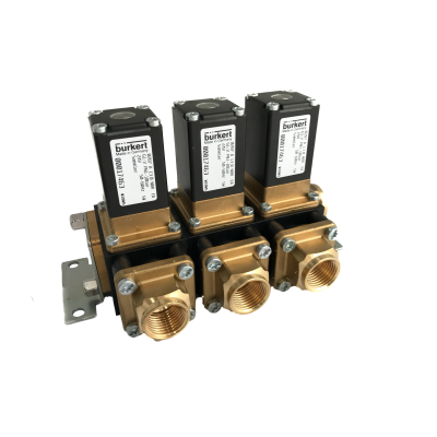 CONJUNTO 3 x E.V BURKERT 0287 1/2 24V AC CONJUNTO 3 x E.V BURKERT 0287 1/2 24V AC
