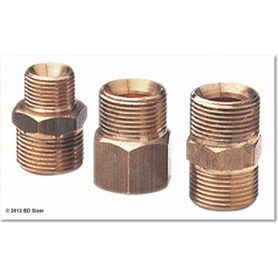 NIPLE M22 ROSCA 1/4 M