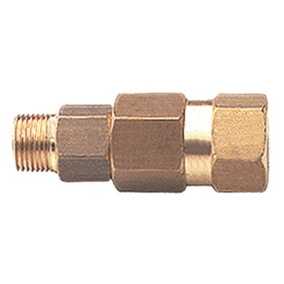 RACOR GIRATORIO RECTO LATON 1/4M - 1/4H RACOR GIRATORIO RECTO LATON 1/4M - 1/4H