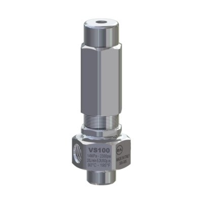 VALVULA VS100 INOX 316 1/4H 125BAR