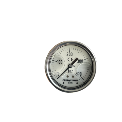 MANOMETRO 0-400 BAR D.63 AXIAL MANOMETRO 0-400 BAR D.63 AXIAL
