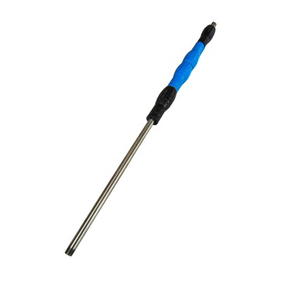 LANZA INOX 700 MM RECTA AZUL CON MANGO GIRATORIO LANZA INOX 700 MM RECTA AZUL CON MANGO GIRATORIO