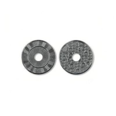 FICHA DE LAVADO 24mm CAR WASH CON AGUJERO 6mm FICHA DE LAVADO 24mm CAR WASH CON AGUJERO 6mm
