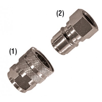 RACOR A SFERE G3/8F AR31 ACCIAIO RACOR A SFERE G3/8F AR31 ACCIAIO